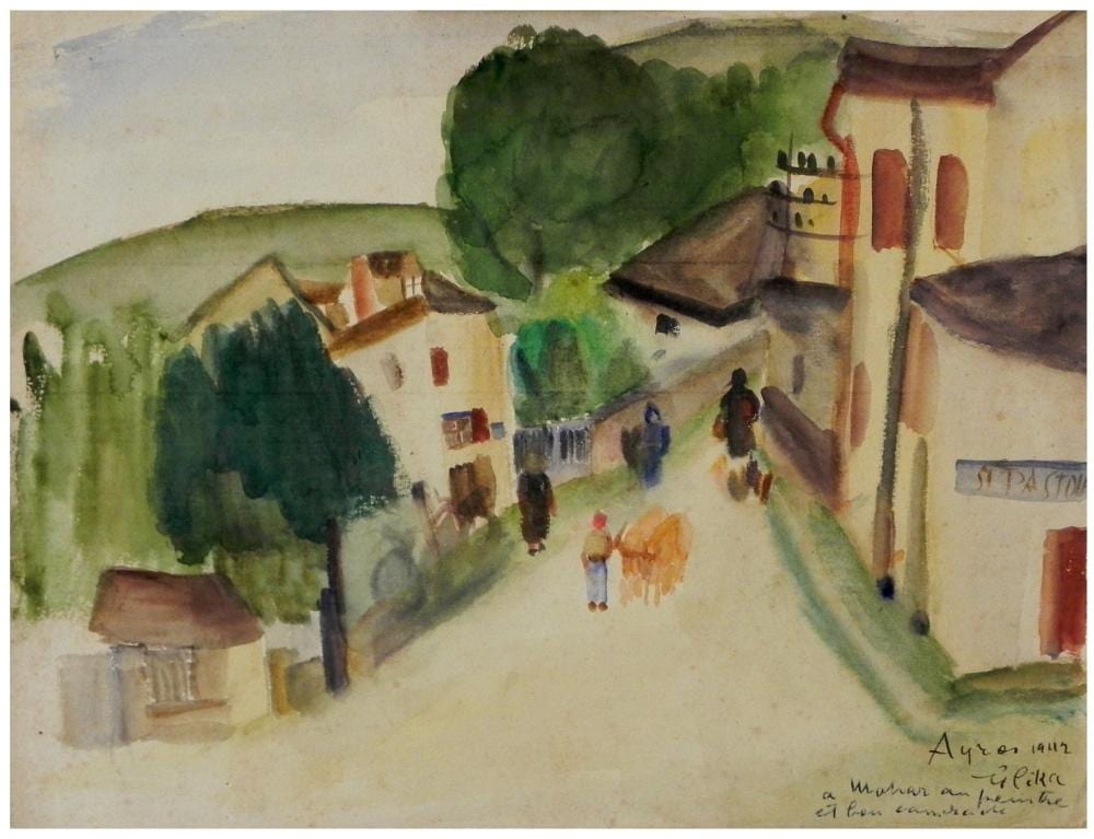 glika milbauer polish belgian french israeli ca 1900 1980 · Yair Art Gallery · 2025-11-01 Glika Milbauer comparable auction result: glika milbauer polish belgian french israeli ca 1900 1980