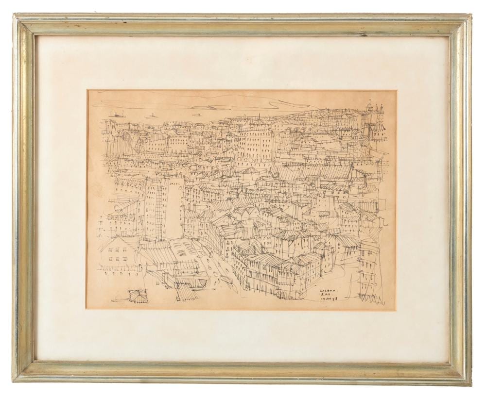 bernardo marques 1898 99 1962 view of lisbon · Marques dos Santos · 2025-11-05 Bernardo Marques comparable auction result: bernardo marques 1898 99 1962 view of lisbon