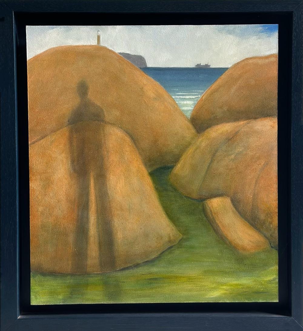 luke wagner 1962 australia realisation of my shadow study iv · Colville Auctions · 2025-11-11 Luke Wagner comparable auction result: luke wagner 1962 australia realisation of my shadow study iv