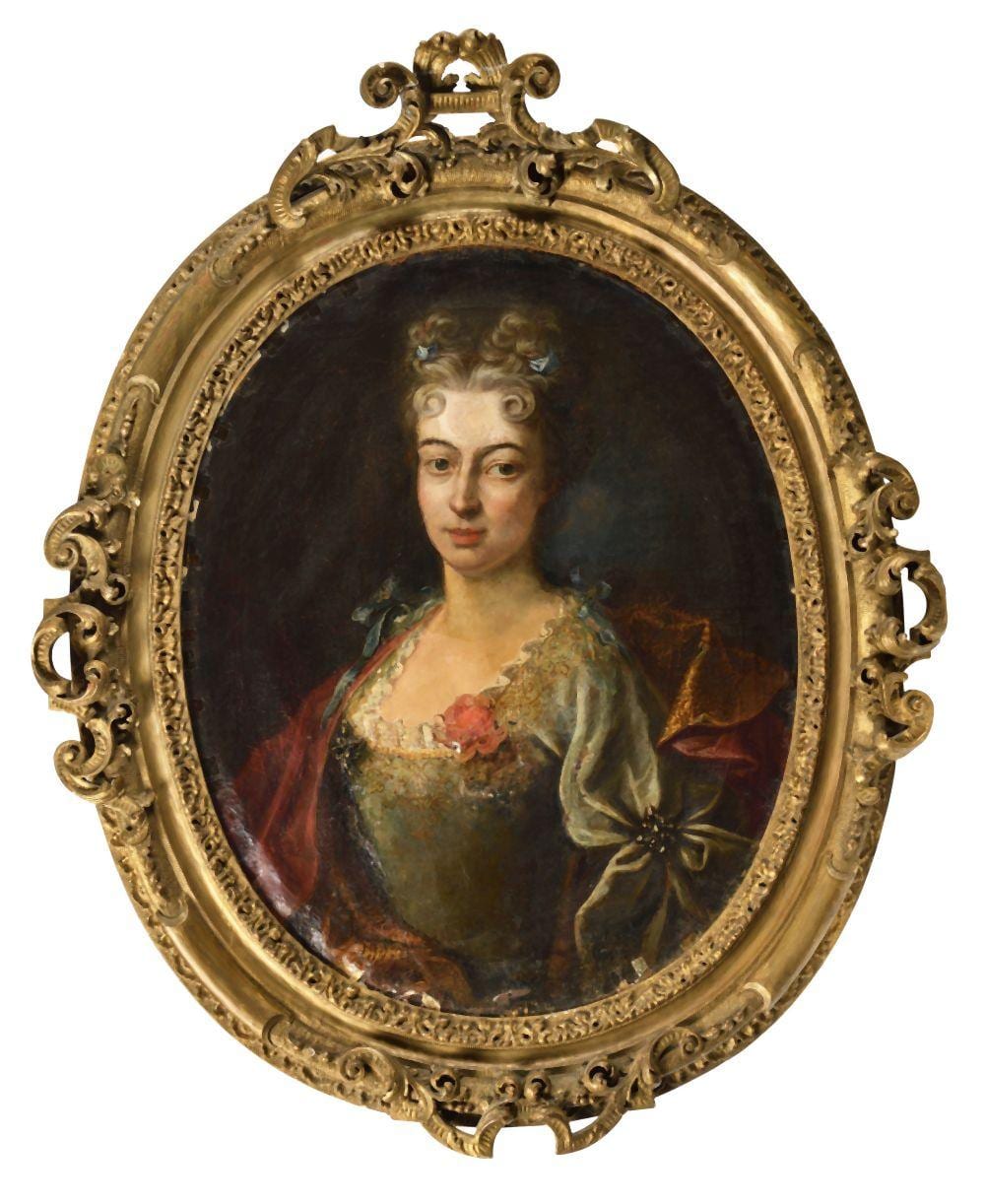 Nicolas de Largillierre comparable auction result: nicolas de largillierre suiveur de ecole fran aise vers 1700 portrait
