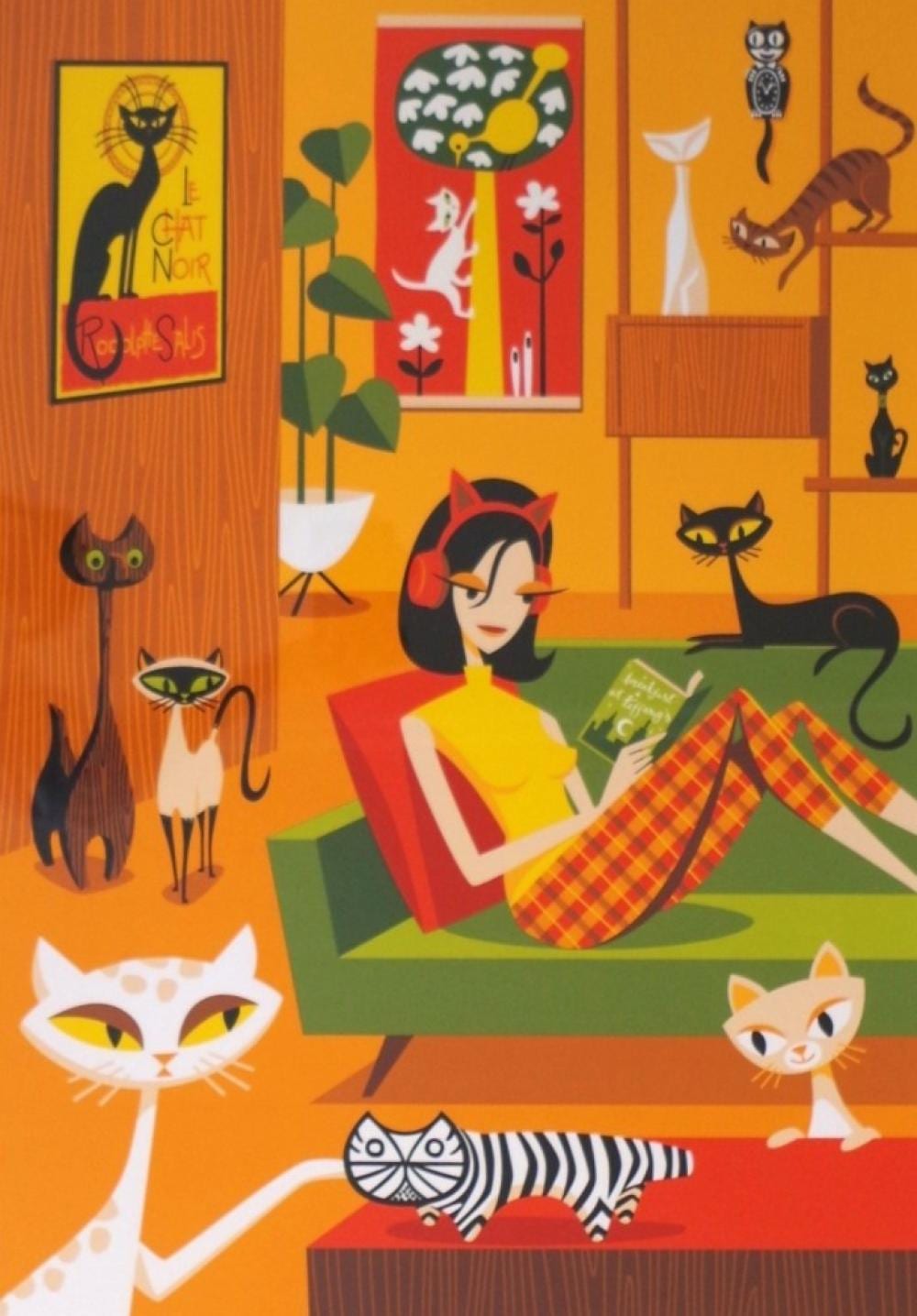 Josh Agle comparable auction result: josh agle 1962 shag