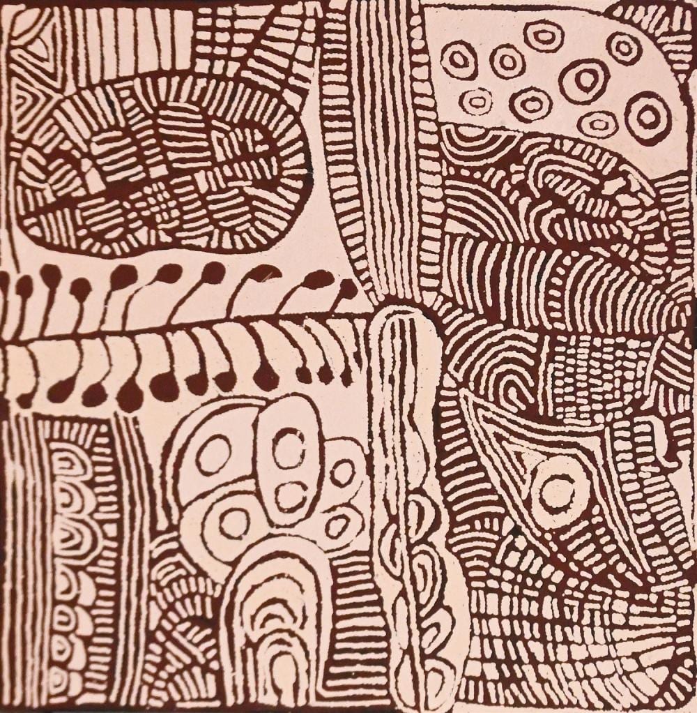 Yinarupa Nangala comparable auction result: yinarupa nangala untitled