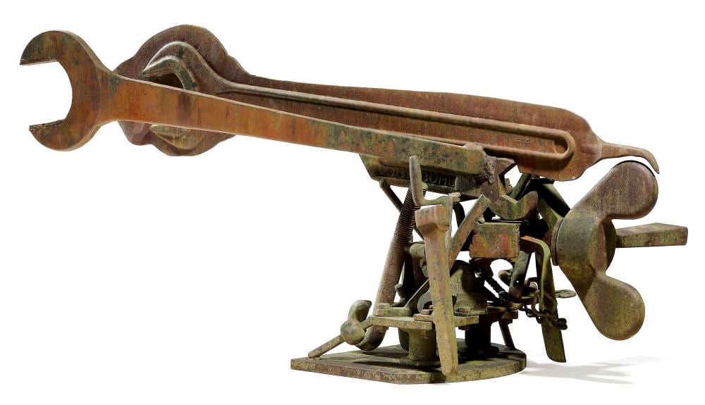 Bernhard Luginbühl comparable auction result: bernhard luginb hl