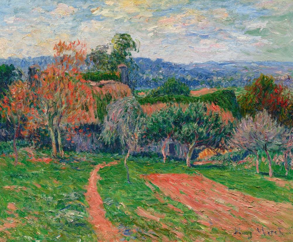 Henri Moret comparable auction result: henry moret