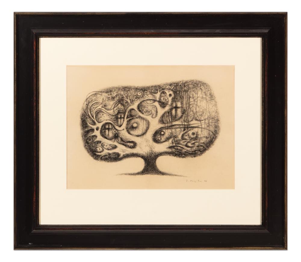 Frantisek Muzika comparable auction result: franti ek muzika czech bohemian 1900 1974 symphony of branches drawing