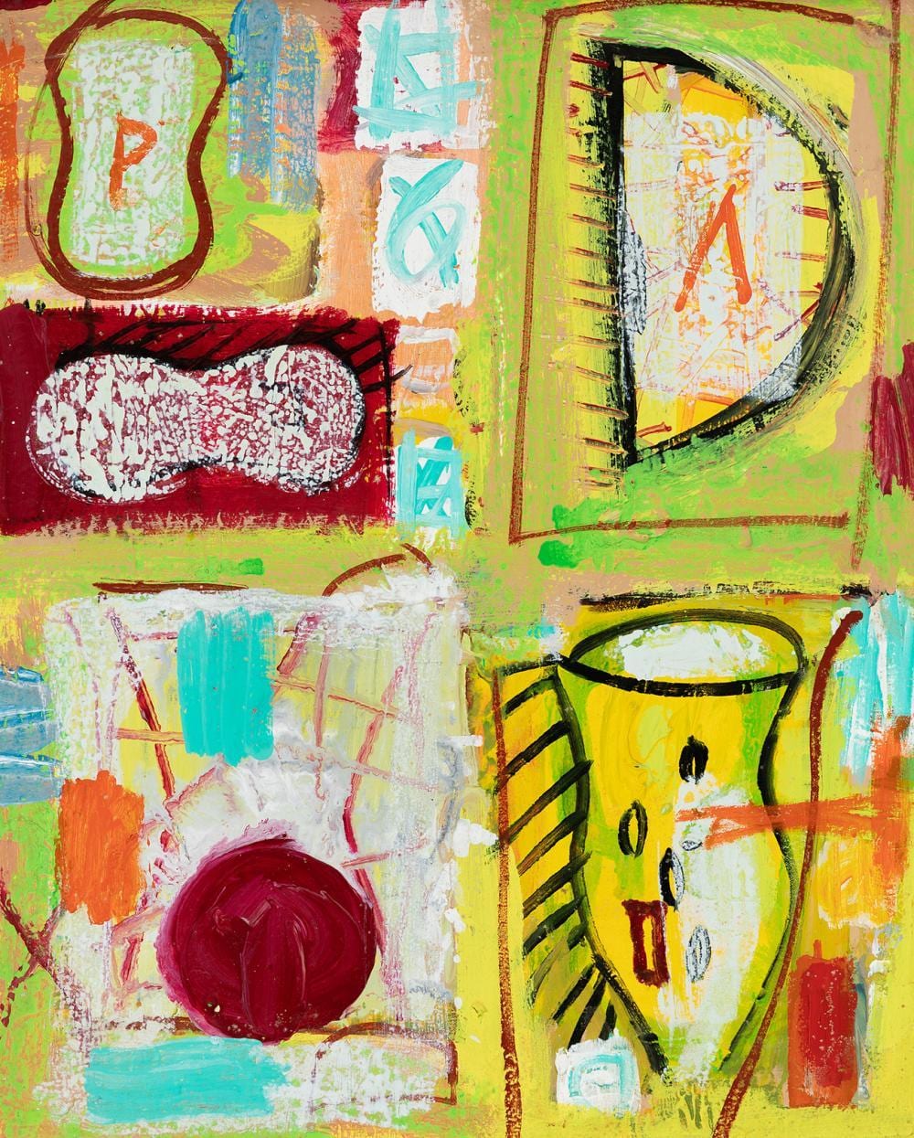 Antón Patiño comparable auction result: ant n pati o monforte de lemos lugo 1957 untitled mixed media on canvas presents damages in the frame signed on the back