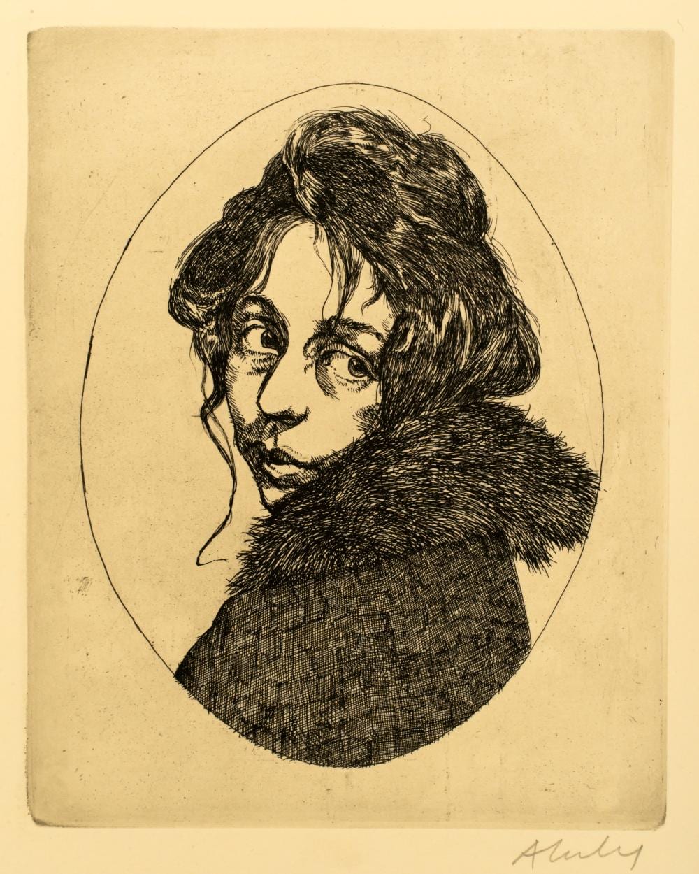 Sigmund Abeles comparable auction result: sigmund abeles b 1934 maggie a girl of the streets the limited editions club etching 1969