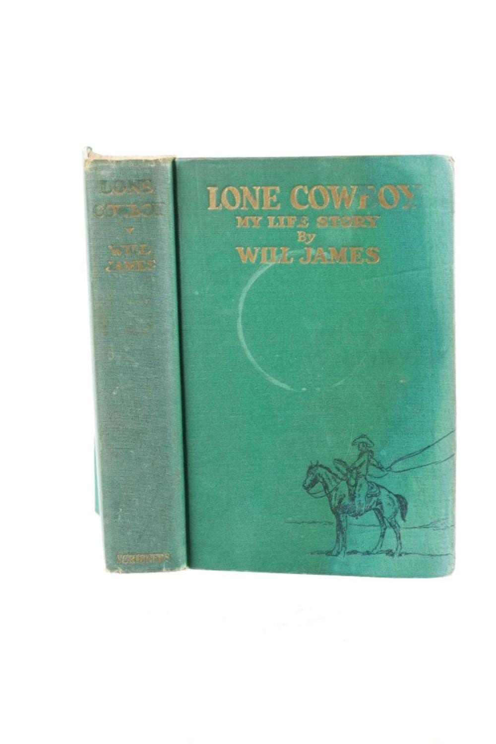 Will James comparable auction result: 1930 1st ed the lone cowboy by will james