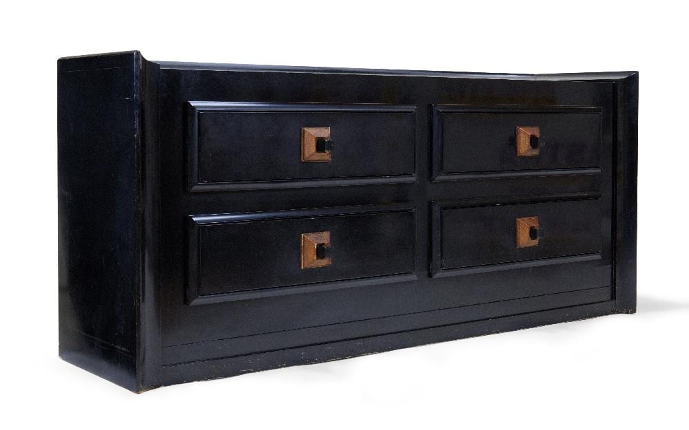 James Mont comparable auction result: james mont 1904 1978 large chest of drawers circa 1950