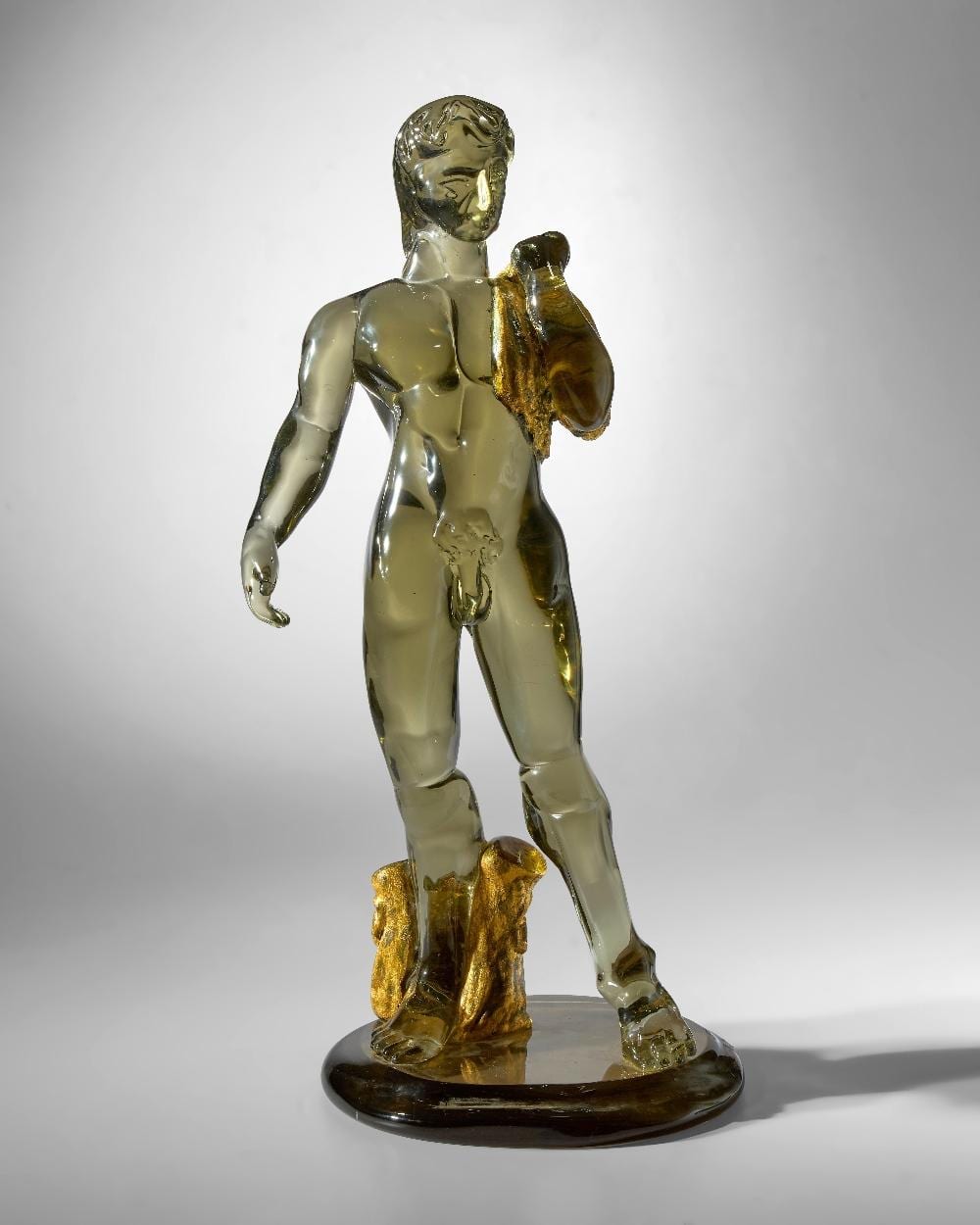 Ermanno Nason comparable auction result: ermanno nason 1928 2013 large figure of david after michaelangelo 1978