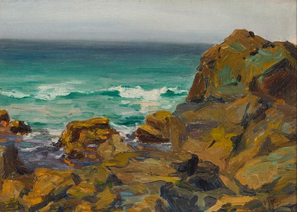 Anna Althea Hills comparable auction result: anna althea hills 1882 1930 california coastal