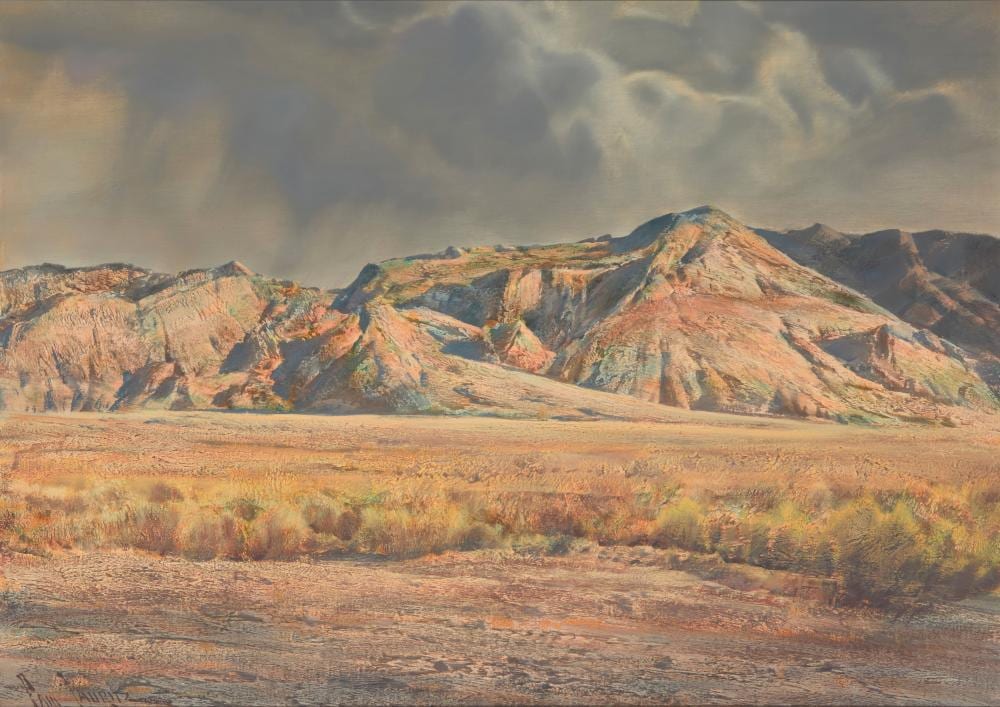 Paul Lauritz comparable auction result: paul lauritz 1889 1975 light in the hills