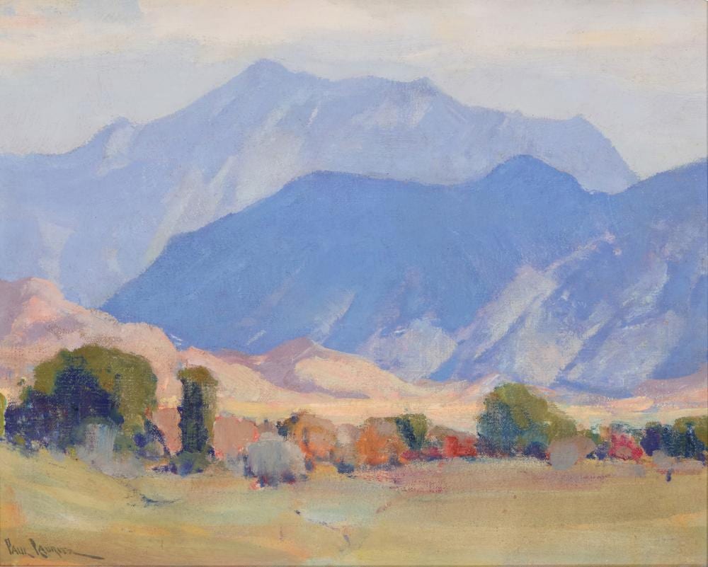 Paul Lauritz comparable auction result: paul lauritz 1889 1975 california foothills and mountains