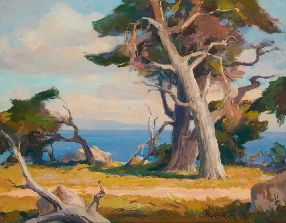Frank Harmon Myers comparable auction result: frank harmon myers 1899 1956 path by the sea