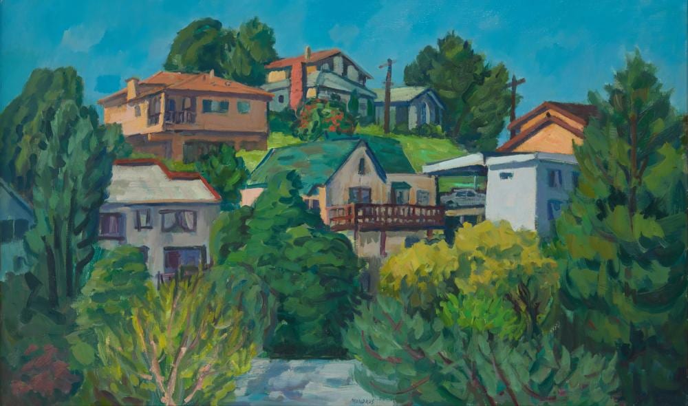 Martin Mondrus comparable auction result: martin mondrus 1925 2020 hillside houses