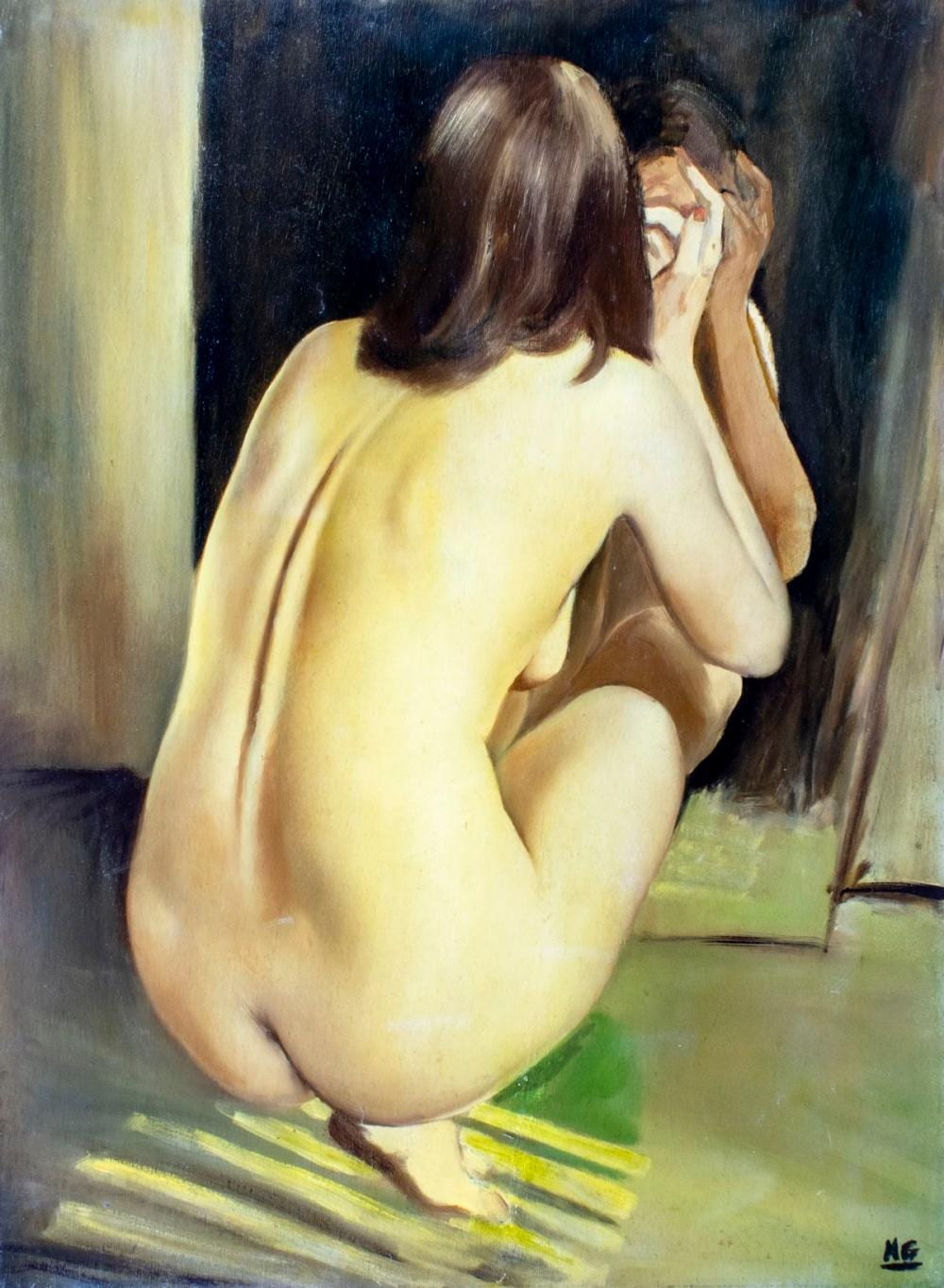 Marc Olivier Gregoire comparable auction result: marc olivier gregoire france 1897 1991 oil painting