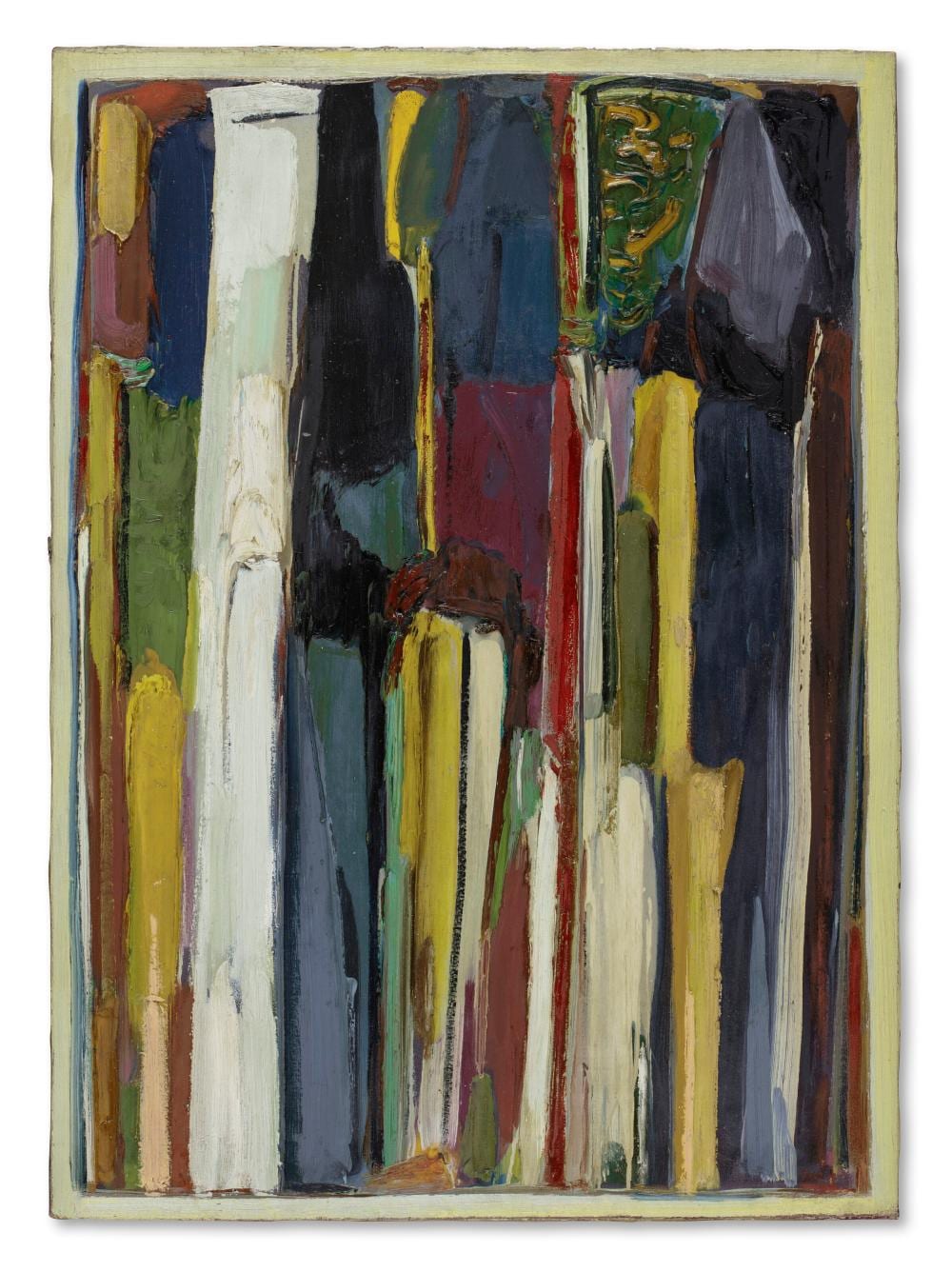 Paul Guiragossian comparable auction result: paul guiragossian 1926 jerusalem 1993 beirut silent resilience oil