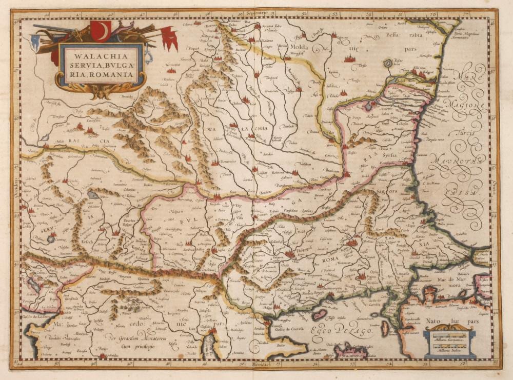 Gerhard Mercator comparable auction result: gerhard mercator karte osteuropa