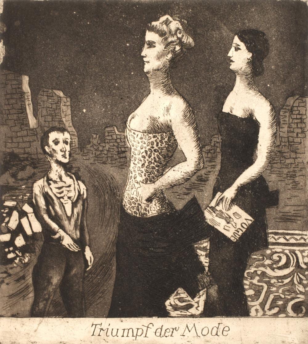 August Wilhelm Dressler comparable auction result: august wilhelm dressler triumph der mode