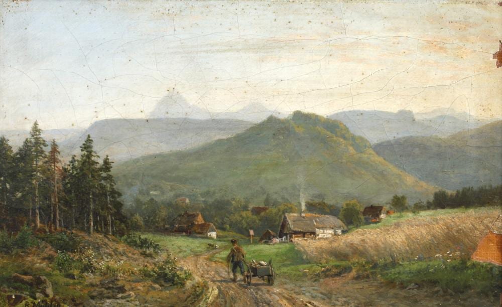Bernhard Mühlig comparable auction result: bernhard m hlig oybin