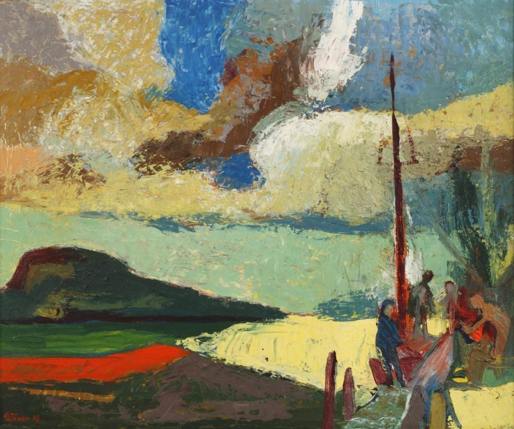 Gottfried Körner comparable auction result: gottfried k rner am see