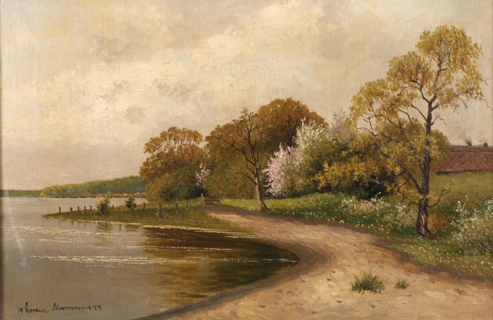 Ernst Lorenz comparable auction result: ernst lorenz murowana fr hling insel vilm r gen