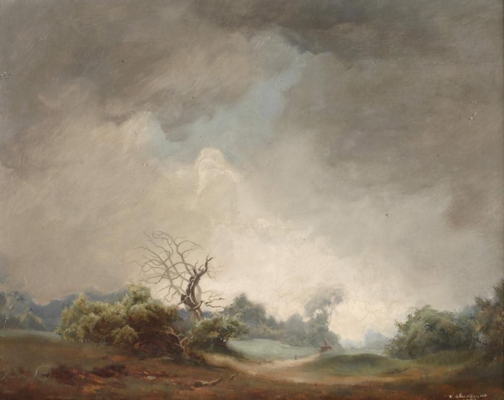 Kurt Wendlandt comparable auction result: kurt wendlandt gewitterstimmung in der ebene