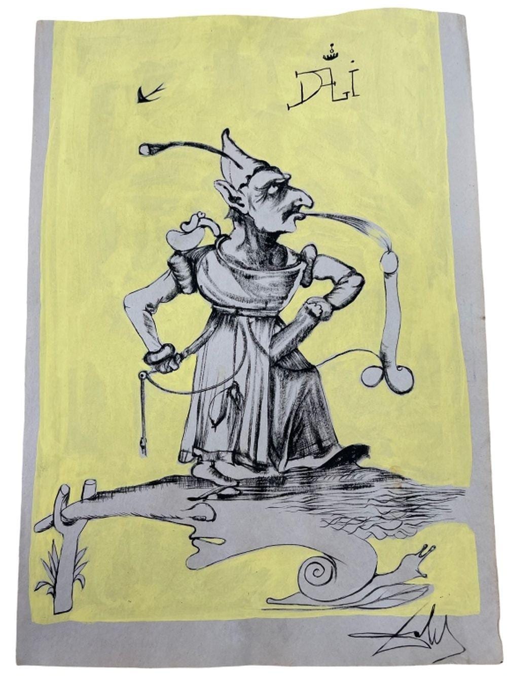 After Salvador Dali The Droll Dreams of Pantagruel sold by R & R Auction INC, lot 53048 — auction record photograph