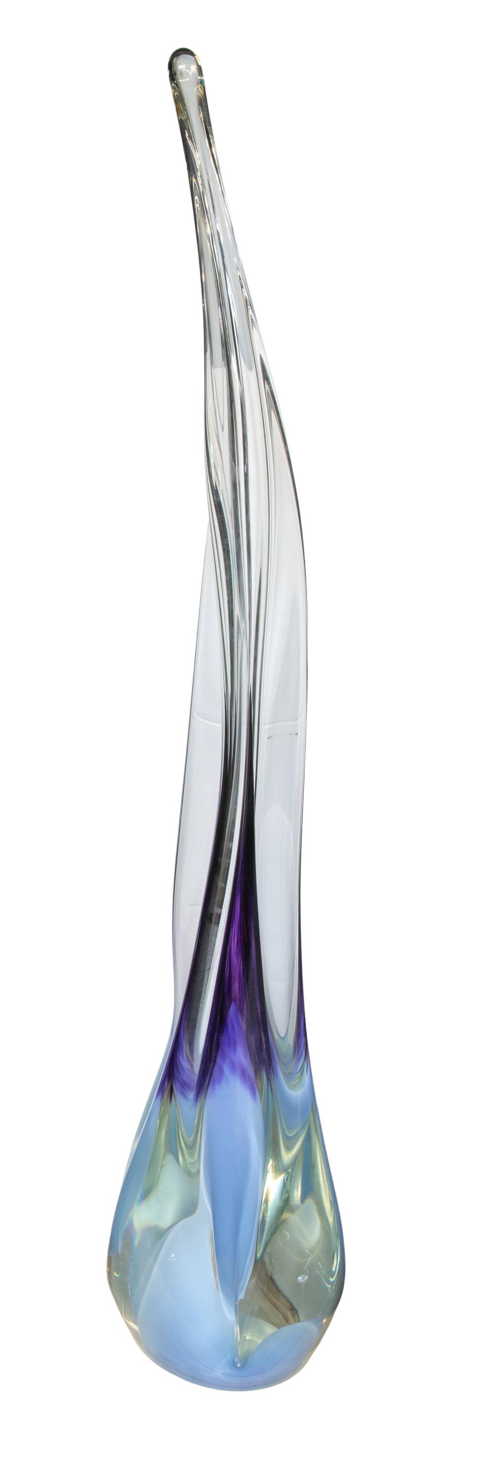 Rollin Karg (American, b.1944) Art Glass Sculpture sold by Leonard Auction, lot 177 — auction record photograph