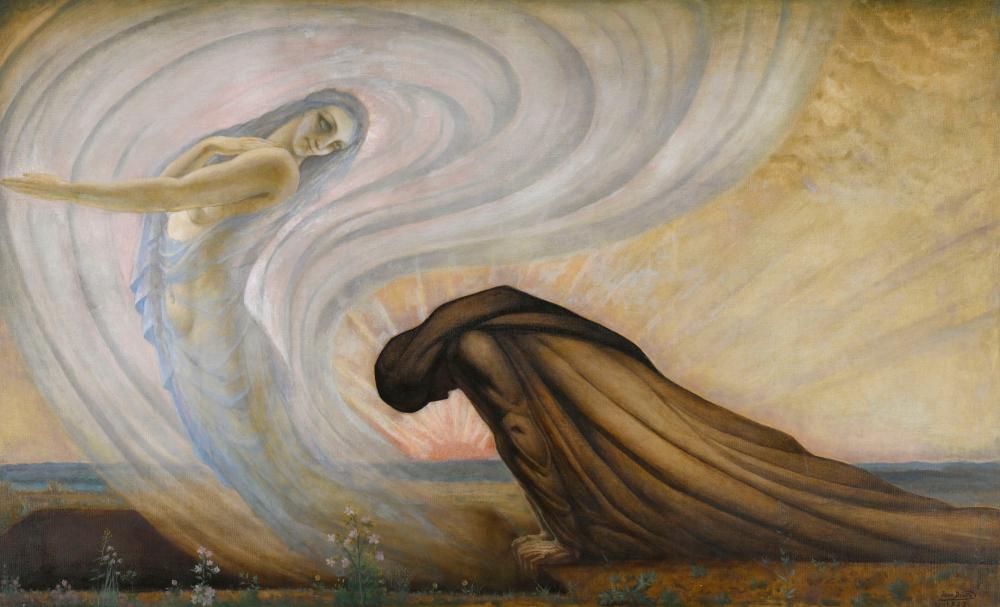 Jean Delville comparable auction result: jean delville 1867 1953