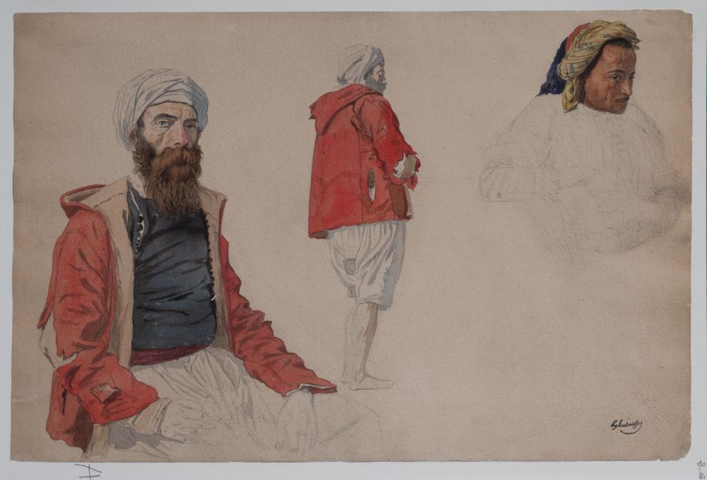 Hippolyte Lalaisse comparable auction result: fran ois hippolyte lalaisse 1810 1884 tudes d orientaux