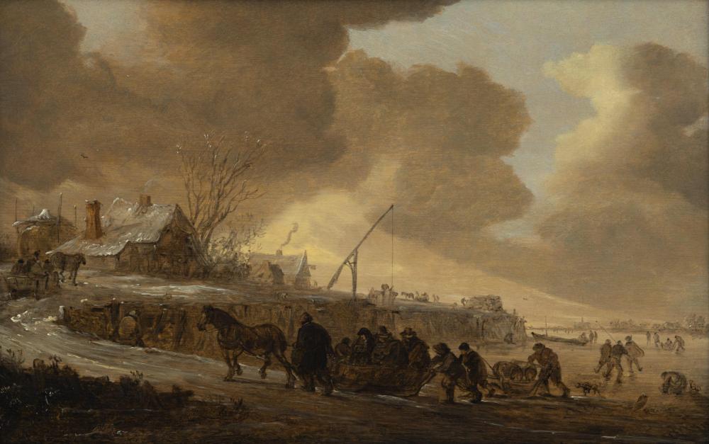 Jan van Goyen comparable auction result: jan van goyen 1596 1656