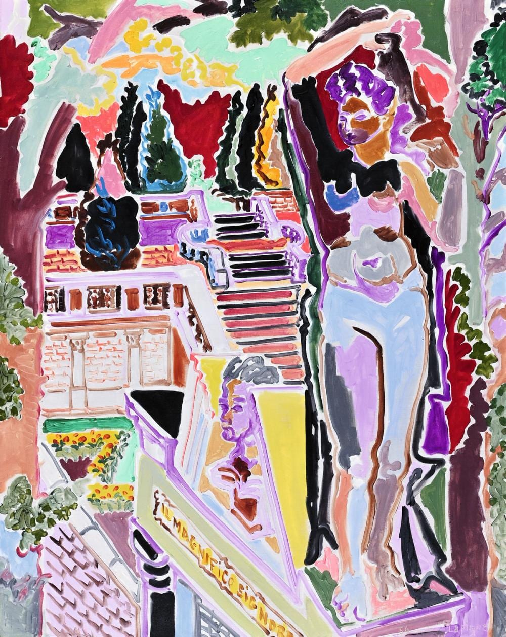 Charles Lapicque comparable auction result: charles lapicque 1898 1988 jardin italien