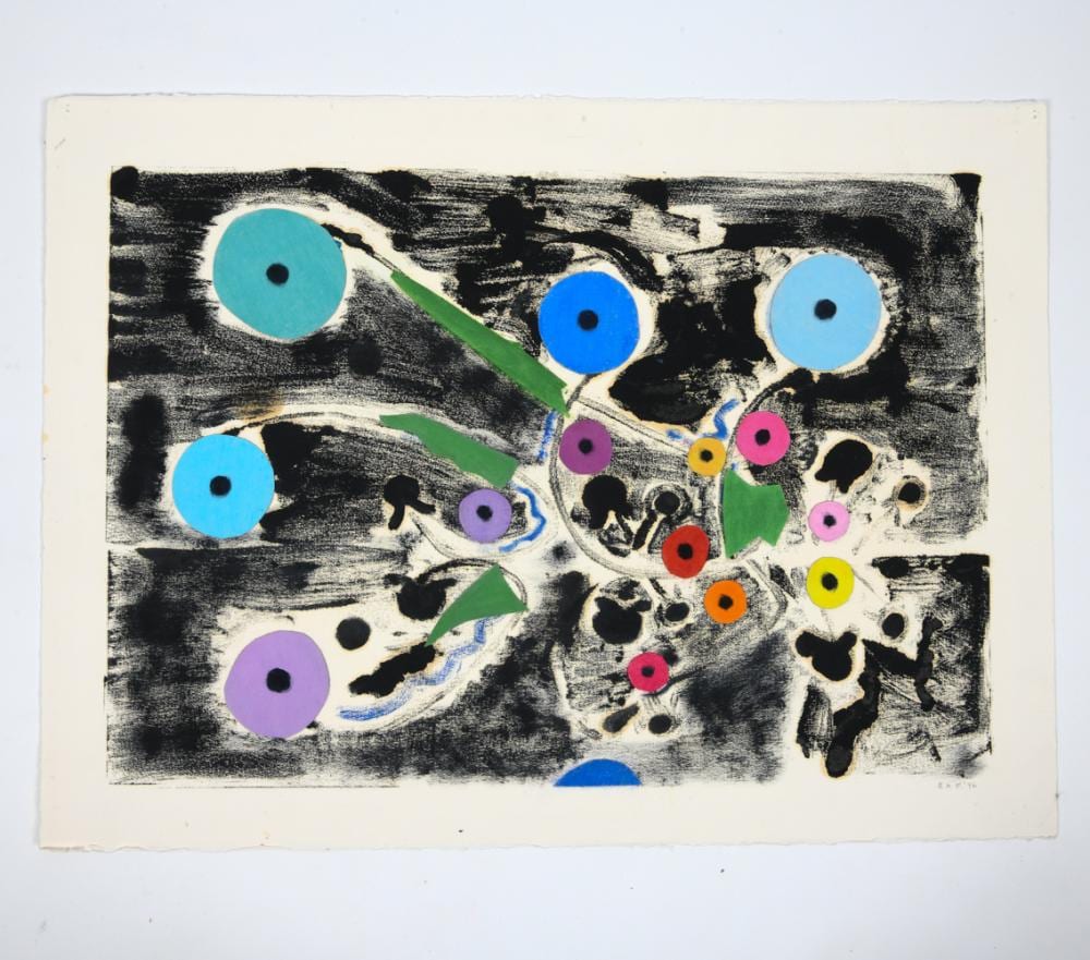 Elaine KAUFMAN FEINER comparable auction result: elaine kaufman feiner 1922 2018 soft night ii
