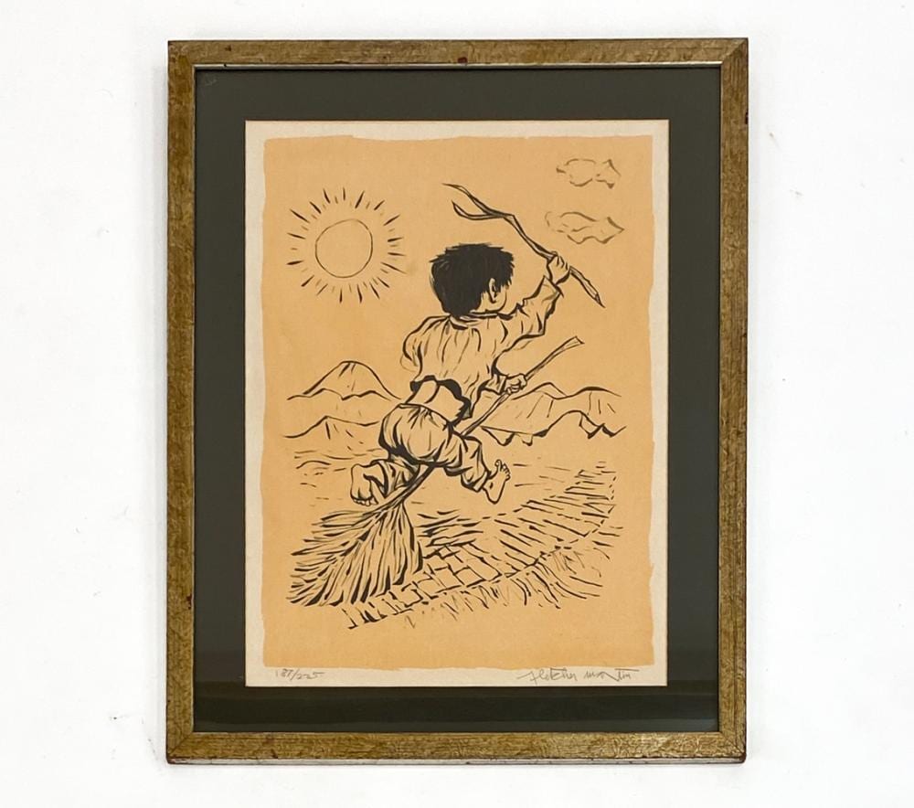 Fletcher Martin comparable auction result: fletcher martin 1904 1979 lithograph