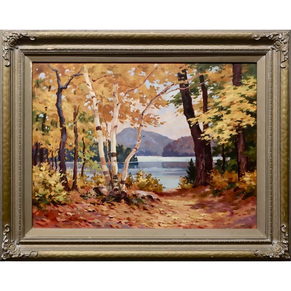 Arthur Alexander Drummond comparable auction result: arthur alexander drummond canadian 1891 1997 untitled autumn lake scene