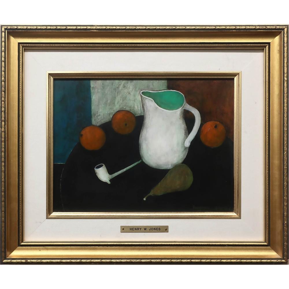 henry wanton jones canadian 1925 2021 still life with pipe · Waddington's · 2025-11-06 Henry W. Jones comparable auction result: henry wanton jones canadian 1925 2021 still life with pipe