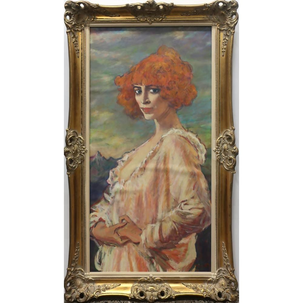David Clayton Drum comparable auction result: david clayton drum canadian b 1944 augustus john s marchesa casati