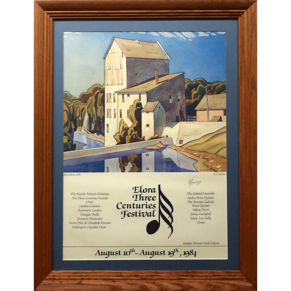 alfred joseph casson canadian 1898 1992 elora three centuries festival 1984 elora mill 1930 · Waddington's · 2025-11-06 Alfred Joseph Casson comparable auction result: alfred joseph casson canadian 1898 1992 elora three centuries festival 1984 elora mill 1930