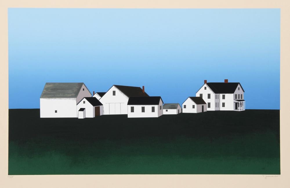 ted jeremenko orient point screenprint · RoGallery · 2025-11-20 Ted Jeremenko comparable auction result: ted jeremenko orient point screenprint