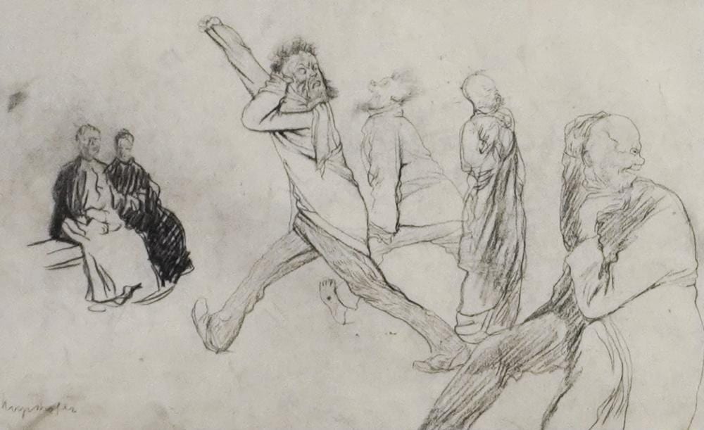 Max Mayrshofer comparable auction result: max mayrshofer german 1875 1950 zombies and seated women graphite on paper frame 18 1 4 x 23 1 4 in 46 4 x 59 1 cm