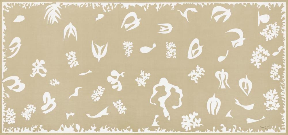 Henri Matisse (1869-1954). Océanie, le ciel. screenprint on linen68 1/8 x 1 comparable sale