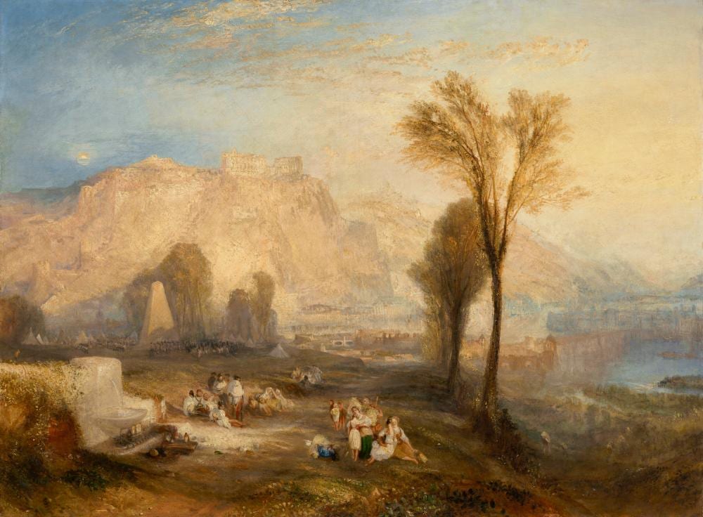 Joseph Mallord William Turner, R.A. (LONDON 1775-1851). Ehrenbreitstein, or comparable sale