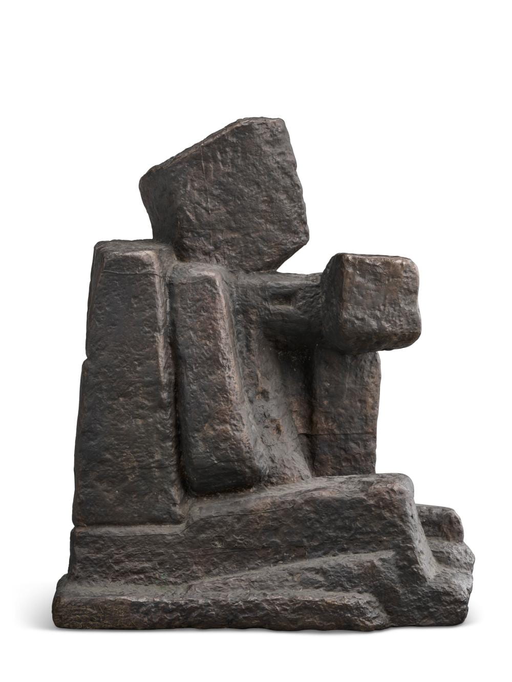 fritz wotruba 1907 1975 hockender geschlossene figur bronze with dark · Christie's · 2025-11-18 Fritz Wotruba comparable auction result: fritz wotruba 1907 1975 hockender geschlossene figur bronze with dark