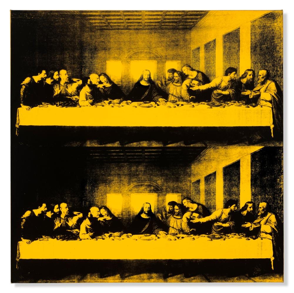 Andy Warhol (1928-1987). The Last Supper. acrylic and silkscreen ink on can comparable sale