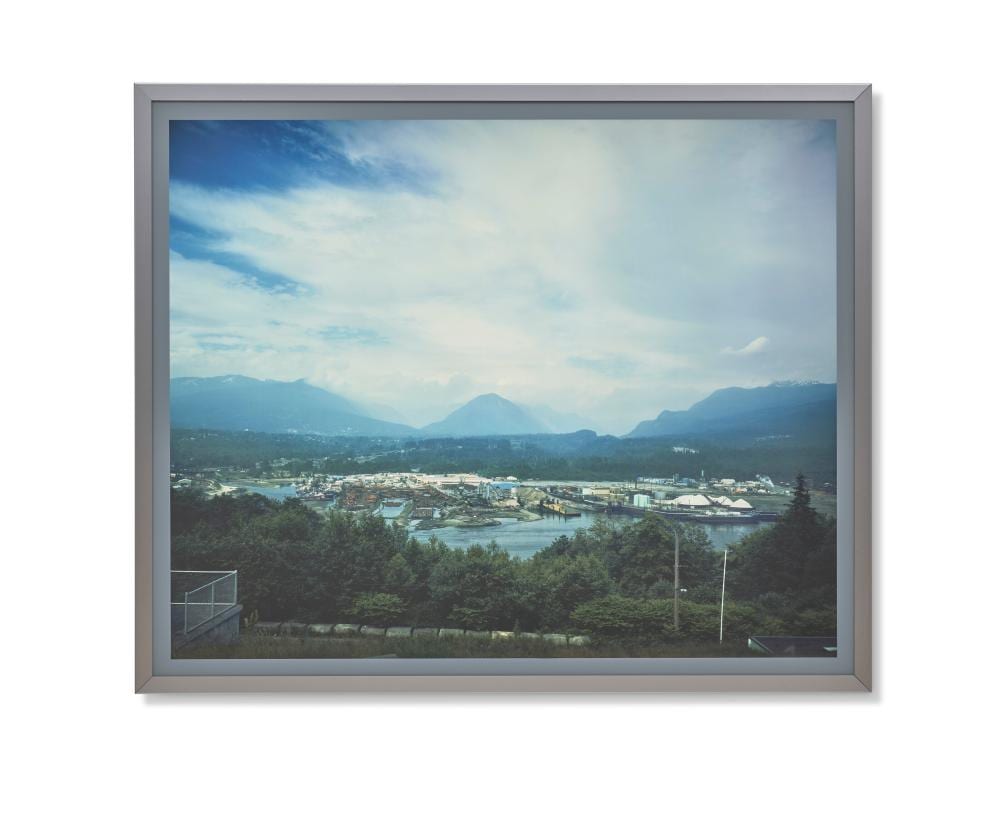 Jeff Wall comparable auction result: jeff wall b 1946 coastal motifs transparency in lightbox46 7 8 x 57 7