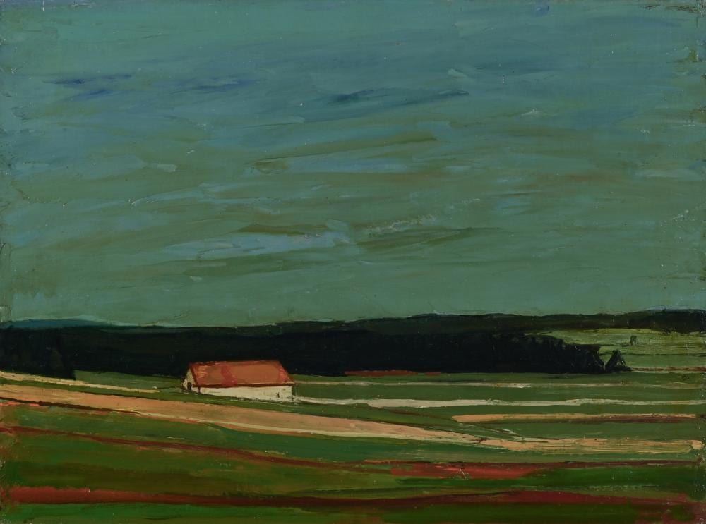Albert Schnyder comparable auction result: albert schnyder 1898 1989 le toit orange