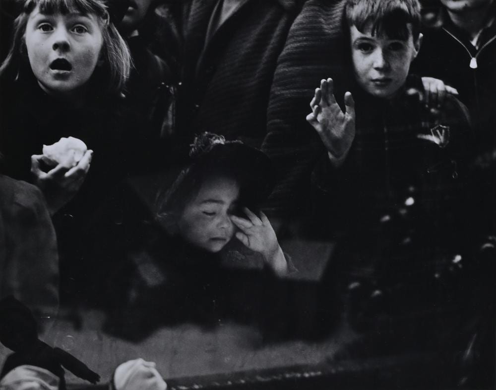 Arthur Leipzig comparable auction result: arthur leipzig 1918 2014 watching santa in department store window