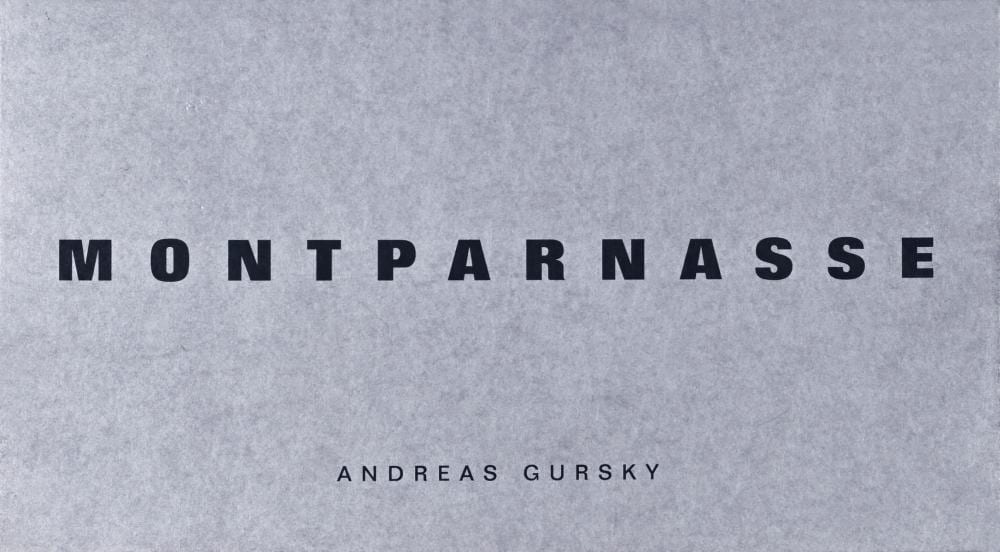 Andreas Gursky comparable auction result: andreas gursky 1955 montparnasse
