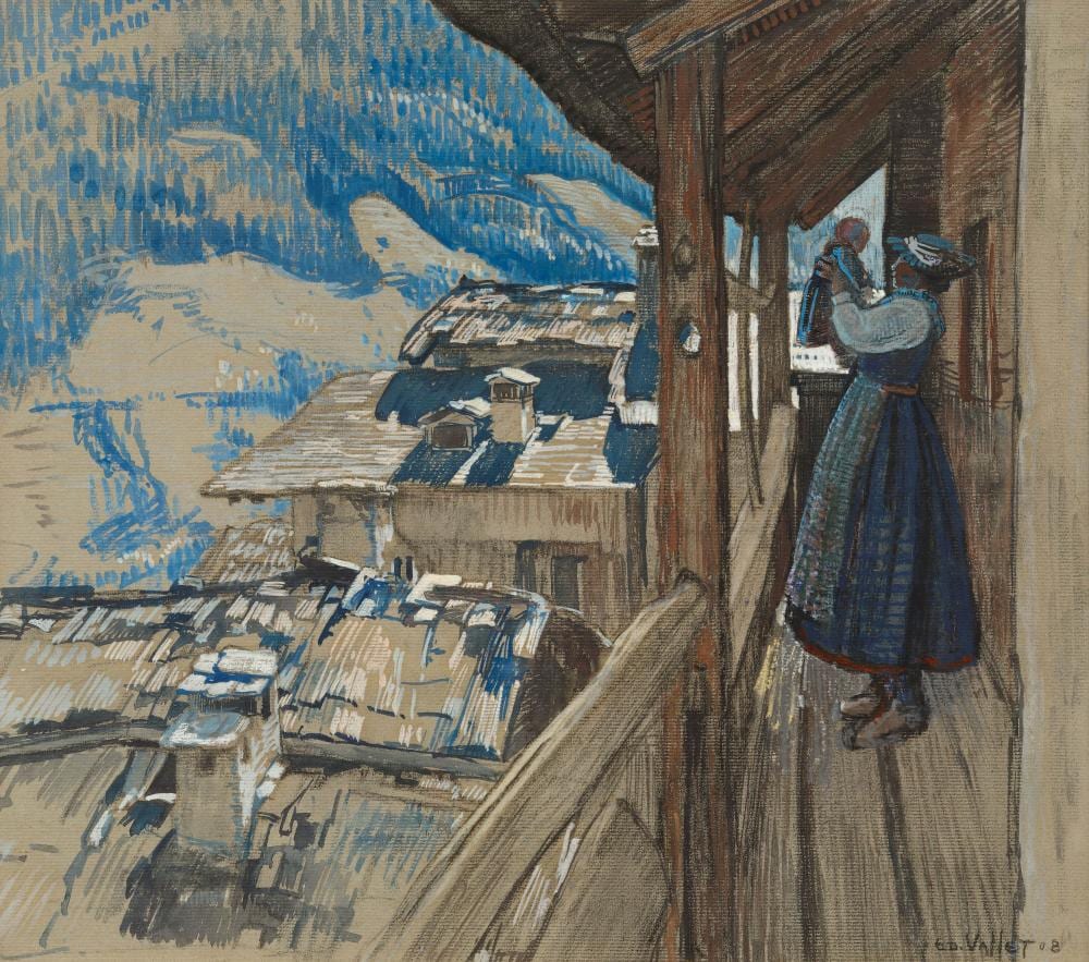 Edouard Vallet comparable auction result: edouard vallet